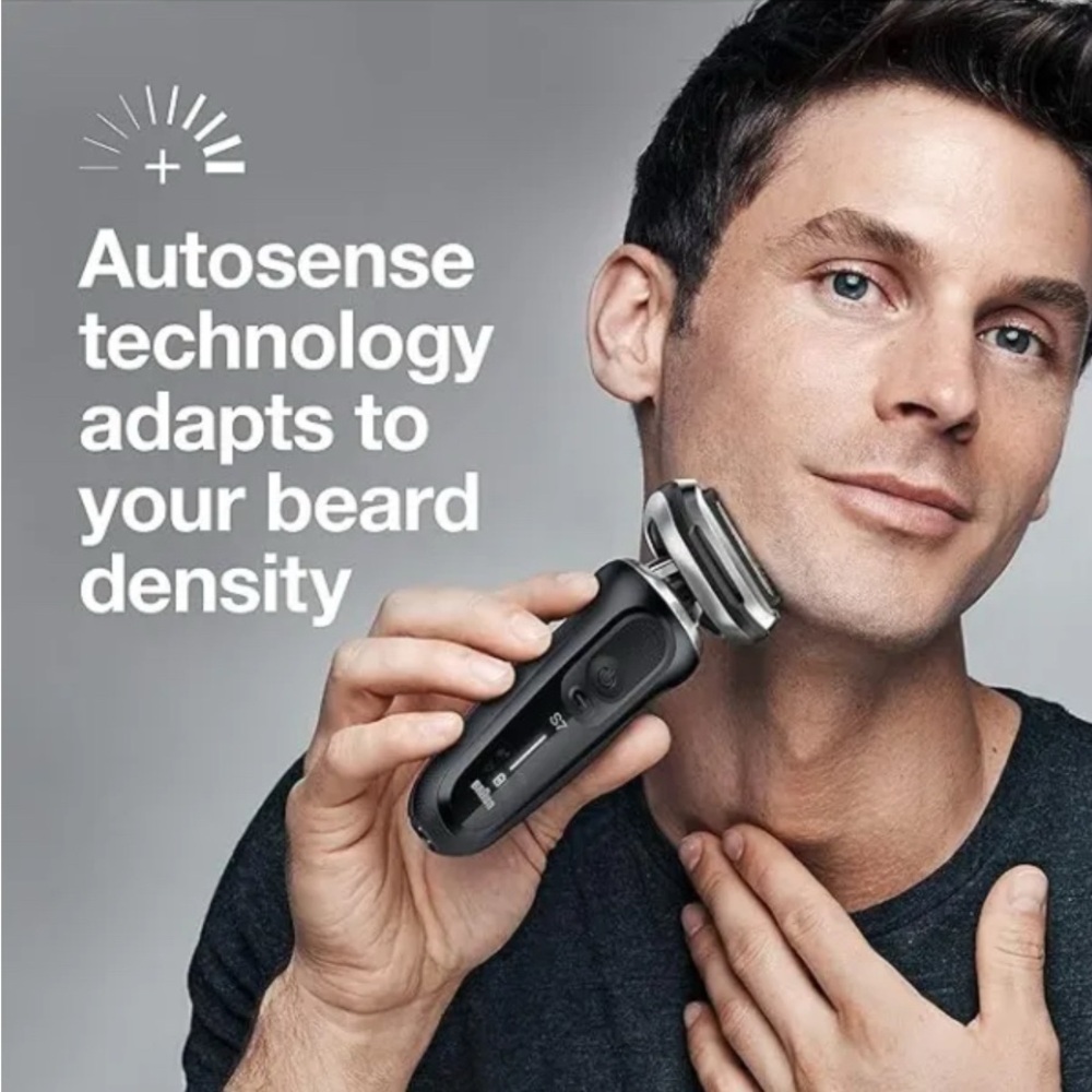 Braun 7075cc - Waterproof Foil Shaver/Wet & Dry Shave/Beard Trimmer/Travel Case - Picture 13 of 15
